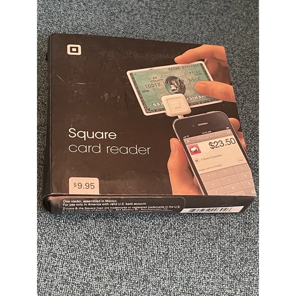 NEW Square Credit Card Reader for iPhone, iPad &‎ Android